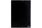 Fickor, Omslag & Register - SPREE Elastic folder PP C3 BLACK - 75639