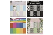 Block och Anteckningsböcker - Creative Craft Group Block Design 15*15cm. 30 sheets 100g. - CR4015/GE