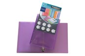 Pärmar - Viquel Ring binder A4 4R Ø15mm PURPLE - V097295-05