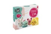Kreativa spel - Creative Craft Group CROCHET KIT Crochet kit ANIMALS 4 pcs. - CR1721/GE