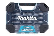 Borr & Bits - Makita Drill and Bit Set - 200 Pieces - E-22610
