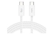 USB-kabel - Belkin BoostCharge - USB-C cable - 24 pin USB-C to 24 pin USB-C - 1.5 m - BBD009HQ05WH2PK