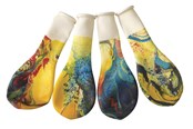 Hobby Tillbehör - SCANSEASON Balloon Latex marble pattern 23cm 8 pcs - 100255