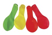 Hobby Tillbehör - SCANSEASON Balloon Latex neon colors 23cm 10 pcs - 100311