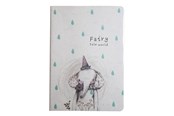 Papper, Fotopapper & Etiketter - Hobby Mate Notebook 19*25.5cm. Linen. Fairytale Eleph - 105492