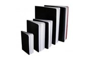 Papper, Fotopapper & Etiketter - BRIGHTOFFICE Notes black wax A5 INDEX - 12028