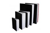 Papper, Fotopapper & Etiketter - BRIGHTOFFICE Notes black wax A6 INDEX - 12031
