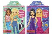 Leksaker - Creative Craft Group BESTIES Fashion Designer Book 24*20cm. - 140007