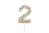Hobby Tillbehör - SCANSEASON Light with number 2. 7.5cm high - 253172