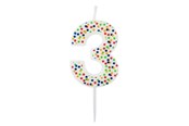 Hobby Tillbehör - SCANSEASON Light with number 3. 7.5cm high - 253173