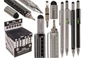 Skriv- och ritverktyg - OUT OF THE BLUE MultiTool ballpoint pen. 6 in one. - 29/2768