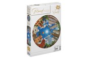 Leksaker - Creative Craft Group Puzzle 1.000 pieces. Round. WORLD - 400078-2