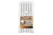 Skriv- och ritverktyg - SPREE Technical Pen for Drawing Brown Tone Set - 4600FS-6B