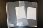 Fickor, Omslag & Register - Leitz Omslag CombiFile 3-delt A4 glasklar - 47334002