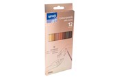 Hobby Tillbehör - SPREE Colored pencils 12 pcs Skin Tones. - 57095