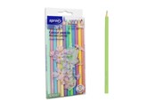 Hobby Tillbehör - SPREE Colored pencils 12 pcs PASTELCOLORED - 57097