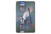 Hobby Tillbehör - SPREE Colored pencil in metal box.12 pcs. - 57212