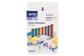 Hobby Tillbehör - SPREE Glitter pencil tips 9 pcs DISPENSABLE - 58029