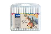 Hobby Tillbehör - SPREE Acrylic Brush Tips 24 pcs. - 58154
