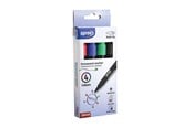 Skriv- och ritverktyg - SPREE Permanent Marker box of 4 colors. - 58450
