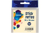 Papper, Fotopapper & Etiketter - CENTRUM StickNotes 76*76mm 100 sheets pastel yellow - 80082