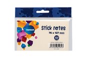 Papper, Fotopapper & Etiketter - CENTRUM StickNotes 75*125mm 100 sheets pastel yellow - 80084