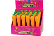 Skriv- och ritverktyg - CENTRUM Ballpoint pen SQUISHI YELLOW RED - 80616