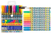 Skriv- och ritverktyg - CENTRUM Glitter Gel Pen 12 ass. - 80785