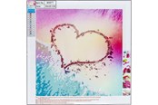 Hobby Tillbehör - CENTRUM Diamond Painting 30*30cm. HEART - 80877