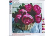 Hobby Tillbehör - CENTRUM Diamond Painting 30*30cm. FLOWERS - 80881