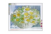 Hobby Tillbehör - CENTRUM Diamond Painting 40*50cm. FLOWERS - 80901