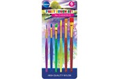 Hobby Tillbehör - CENTRUM Brushes 6 pcs. on blister card. - 80940