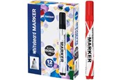 Skriv- och ritverktyg - CENTRUM Whiteboard marker 2-5 mm. RED - 80979