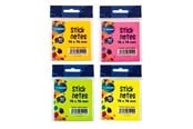 Papper, Fotopapper & Etiketter - CENTRUM Notes self-adhesive 76*76mm ass. neon color. - 82210