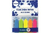 Hobby Tillbehör - CENTRUM Indeksfaner 45*12mm 5 neonfarver ass. - 83506