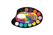 Hobby Tillbehör - CENTRUM Paint tray 12 colors + brush. - 87501