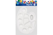 Hobby Tillbehör - CENTRUM Palette for paint. 22*17cm. 10 compartments - 87502