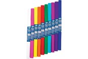 Hobby Tillbehör - CENTRUM Crepe Paper 50cm*2m. ASS.10 rll. - 88086