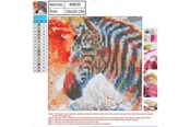 Hobby Tillbehör - CENTRUM Diamond Painting 20*20cm. Zebra - 89620