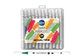 Konst- och hantverksmaterial - CENTRUM TWIN MARKERS 24 stk. etui - 89701