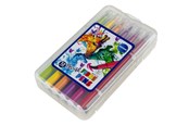 Hobby Tillbehör - CENTRUM Brush pens - 12 markers in plastic box. - 89702