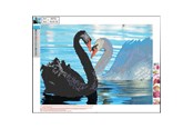 Hobby Tillbehör - CENTRUM Diamond Painting 30*40cm. Swans - 89753