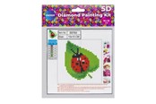 Hobby Tillbehör - CENTRUM Diamond Painting 15*15cm. Ladybug - 89764