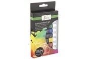 Hobby Tillbehör - Creative Craft Group Acrylic paint 8 tubes 12ml in gift box - AR0707/GE