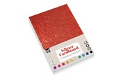 Hobby Tillbehör - Creative Craft Group Cardboard A4 Glitter 200g 10 sheets ass. - CR0042/GE