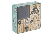 Hobby Tillbehör - Creative Craft Group Stamp set 8 stamps + ink pad - CR1900/GE