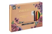 Hobby Tillbehör - Creative Craft Group Coloring book + 10 crayons. Gift box. - CR5022/GE
