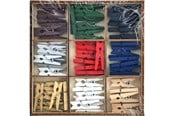 Hobby Tillbehör - Creative Craft Group Clothes peg mini 54 pcs. ass. - CR8035/GE