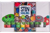 Hobby Tillbehör - Hobby Mate Stone paint 10*30ml METALLIC colors - HOBBY1398