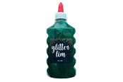 Hobby Tillbehör - Hobby Mate Glitter glue GREEN 177 ml - Lim04